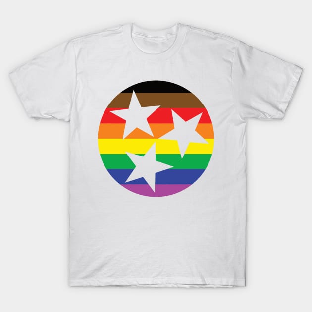 Tennessee TriStar - Gay Pride T-Shirt by dustinjax